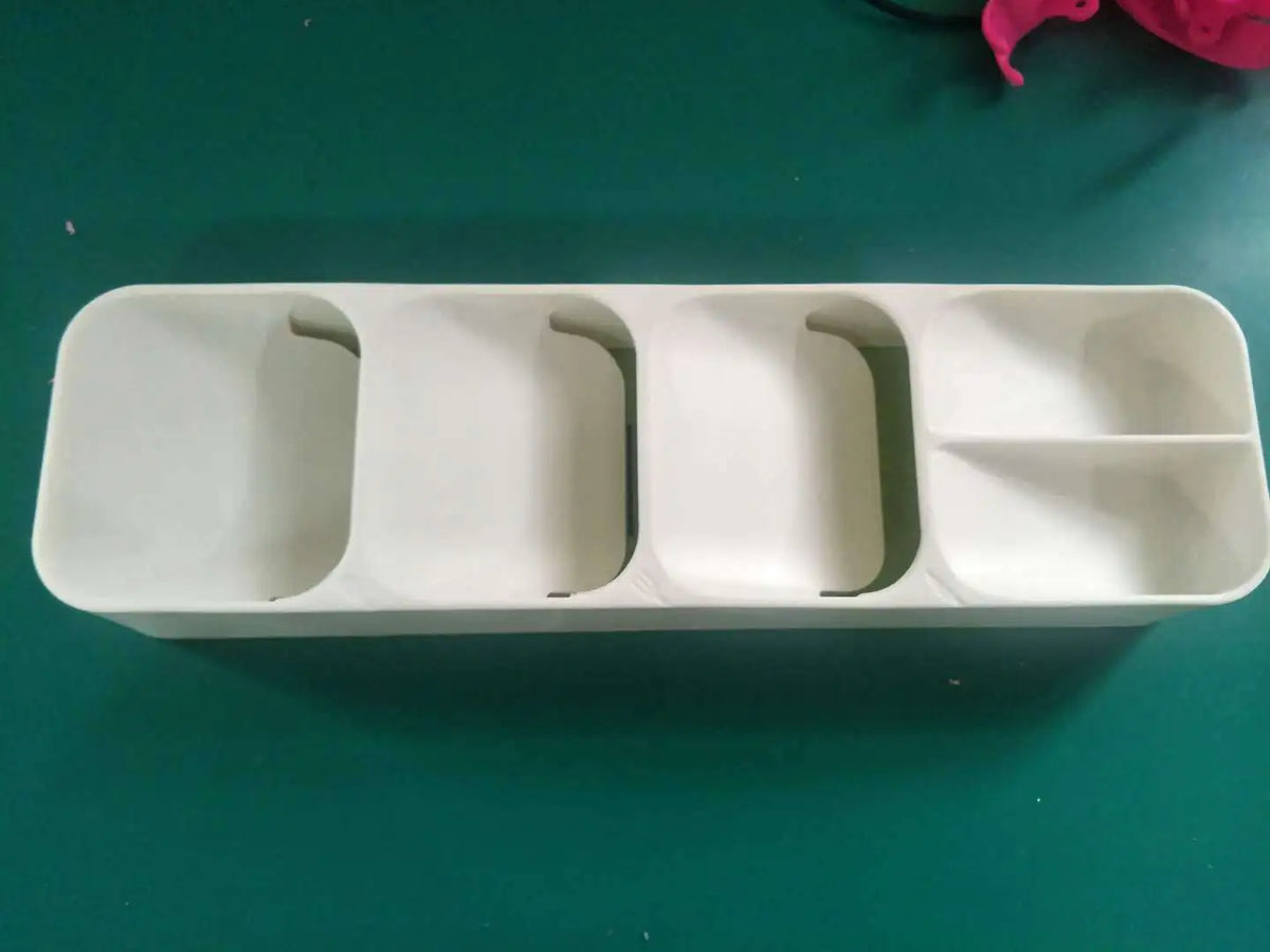 Cutlery tray side view