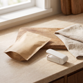 Bag Sealer on a kitchen counter beside a snack bag